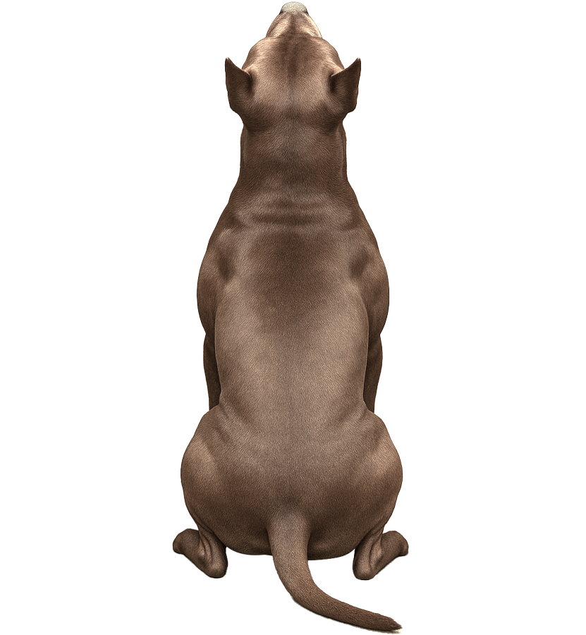 Blu Coast Car Wash Dog From Behind