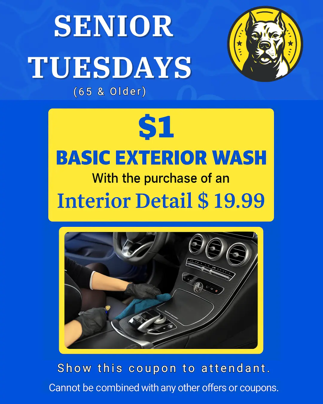 Senior Tuesdays Blu Coast Car Wash Osprey Fl
